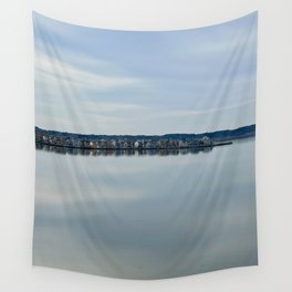 New England Oasis on the Bay Wall Tapestry