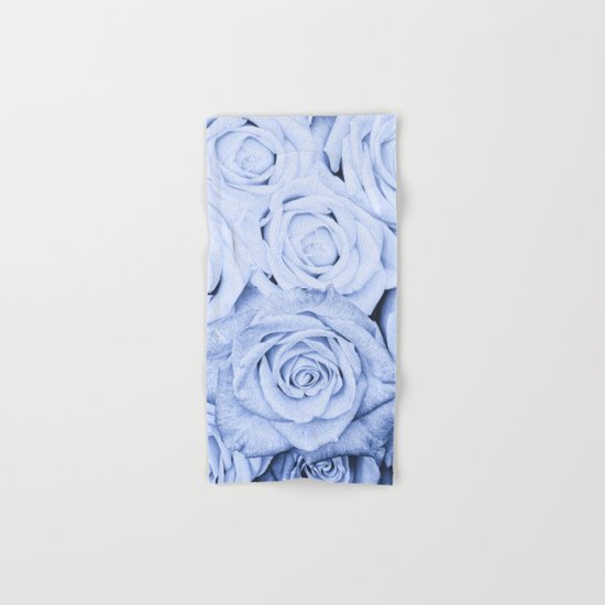 Some people grumble - Blue Rose, Floral Roses Flower Flowers on #Society6 Hand & Bath Towel