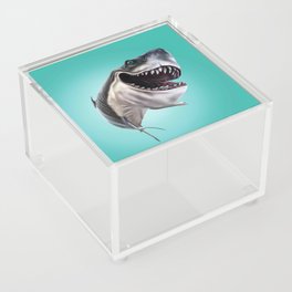 Smiling Shark Selfie Acrylic Box