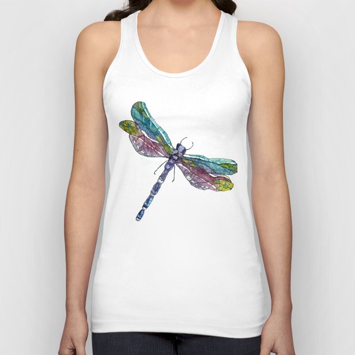 Whimsical Dragonfly Tank Top