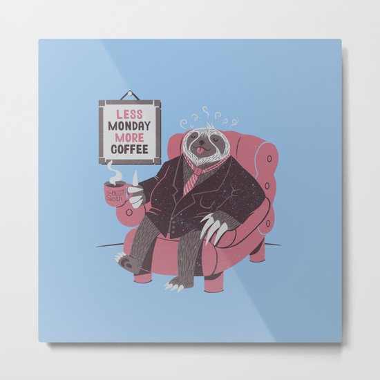 Monday Metal Print