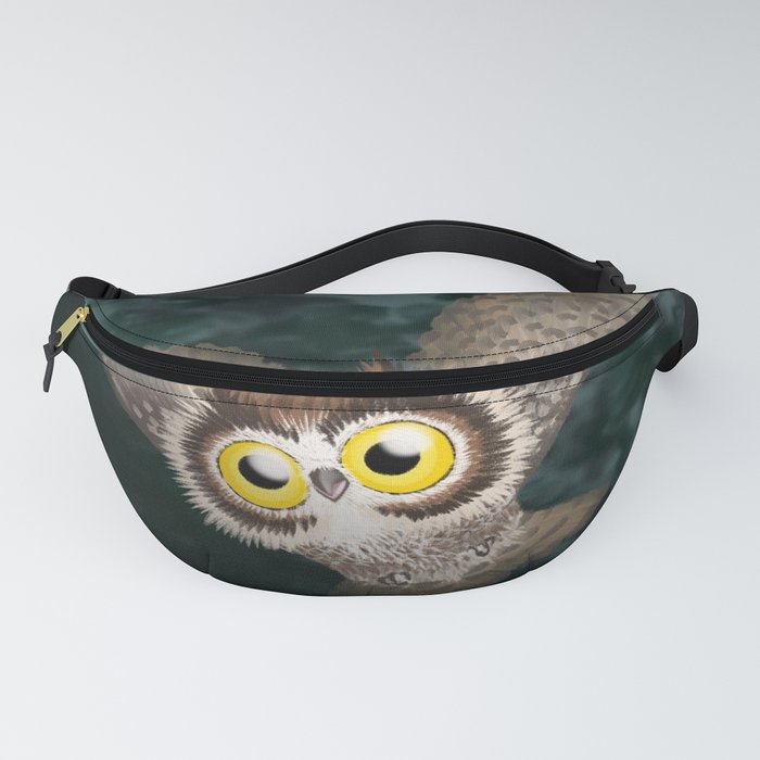 Great Horned Owl (Canavians Series) Fanny Pack