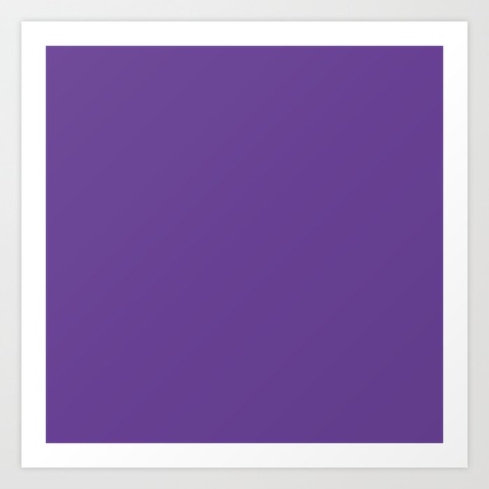 Deep Ultra Violet 2018 Fall Winter Color Trends Art Print By Podartist Society6