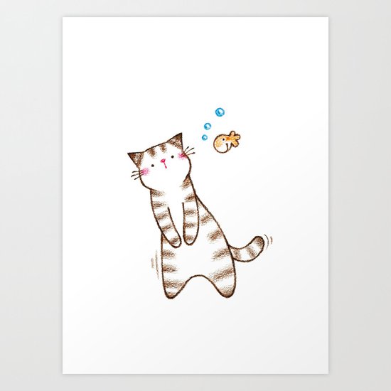 Hello My Friend Art Print