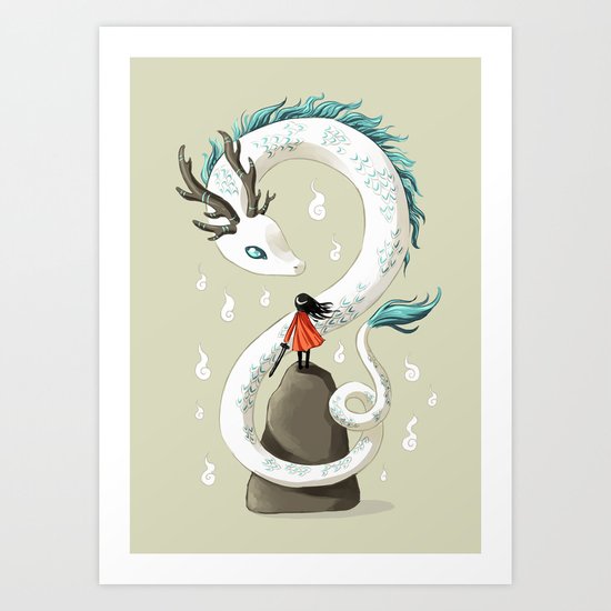 Dragon Spirit Art Print