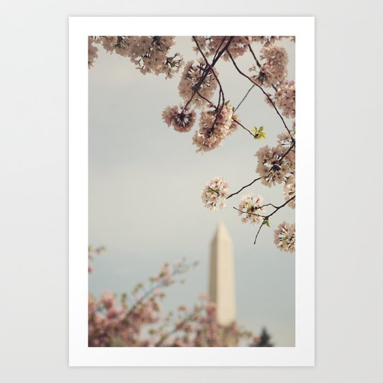 Spring in DC I Art Print