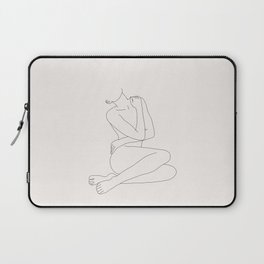 Life drawing illustration - Jessie Laptop Sleeve