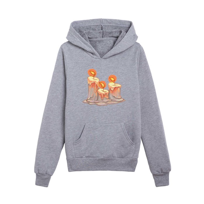 Candle piece Kids Pullover Hoodie