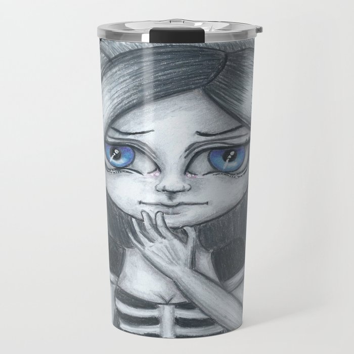 Cute Gothic Girl Sienna Travel Mug