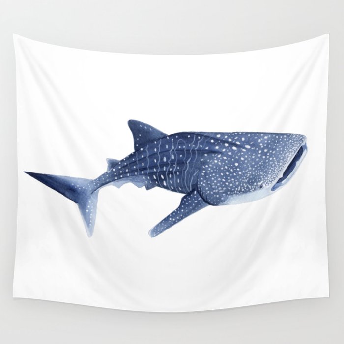 Whale shark tapestry sales