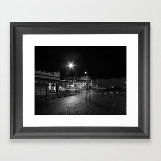 then just for a moment... I would materialise Framed Art Print