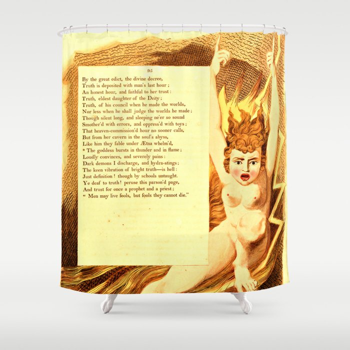 From "Night-Thoughts" Shower Curtain