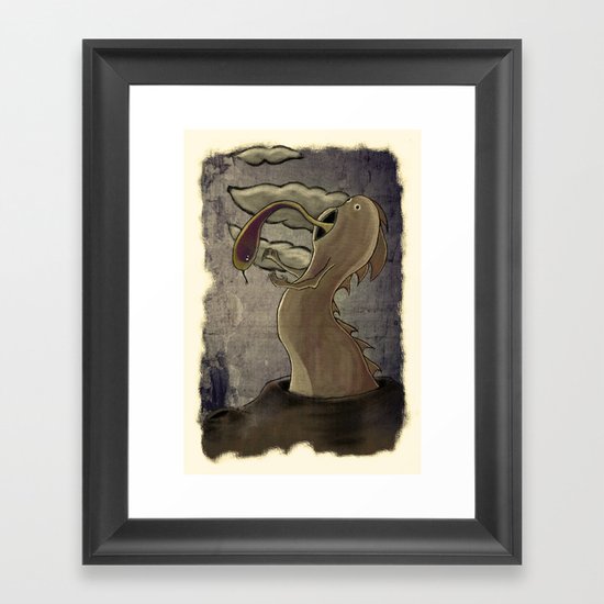 Dragbol Framed Art Print