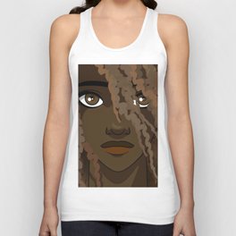 Portrait of a Young African American woman Tank Top