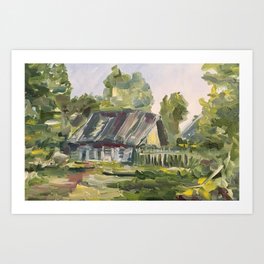 Horizontal Painting Art Prints For Any Decor Style Society6