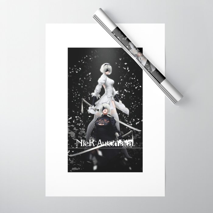 Nier Automata Wrapping Paper