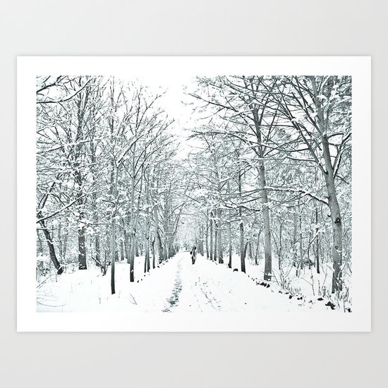 winter symphony Art Print