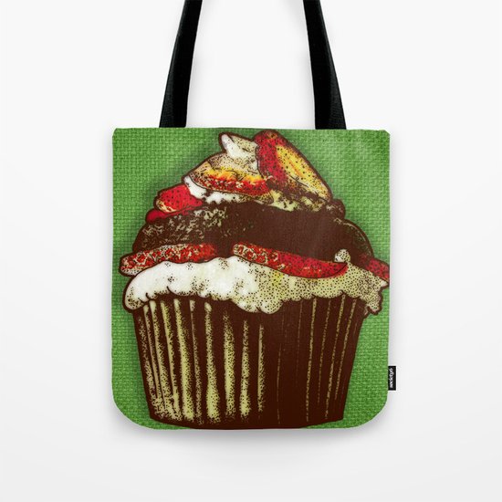 strawberry cake Tote Bag