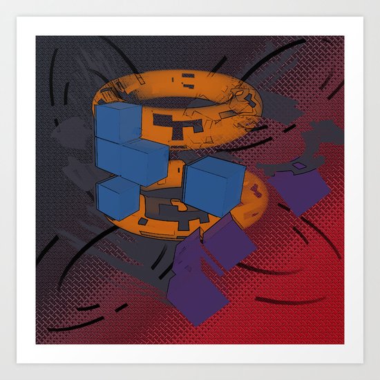 Rudimentary Supplantation Art Print