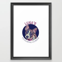 Luna Logo Framed Art Print