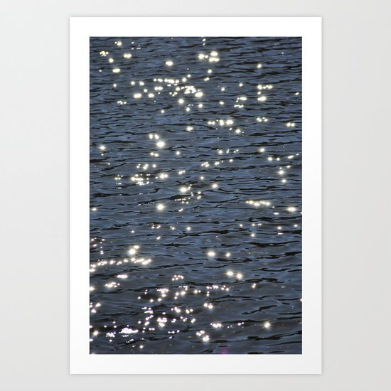 Wasser Art Print
