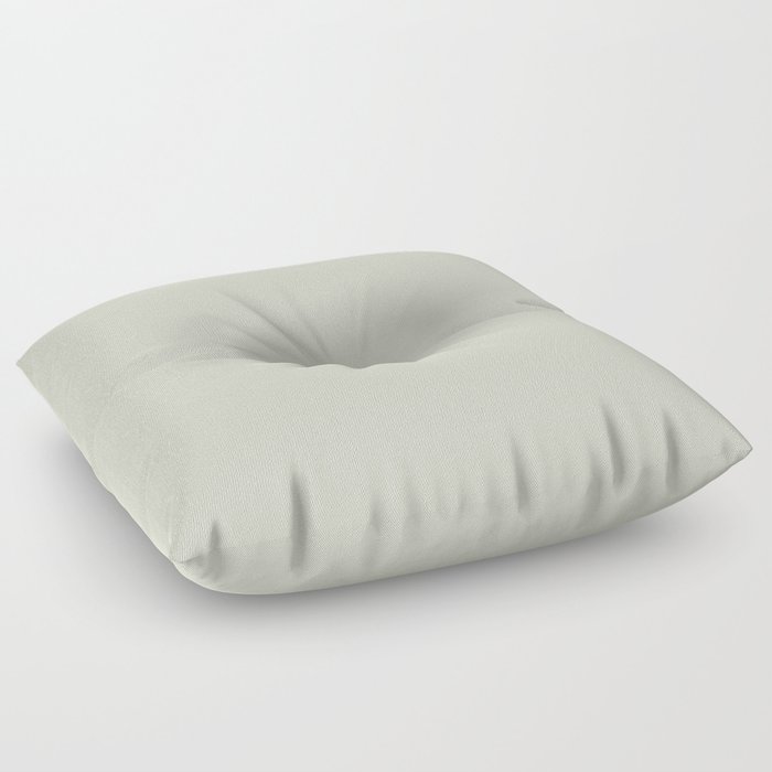 White Sage Solid Color Floor Pillow