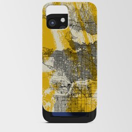 Vancouver City Map - Canada - Artistic iPhone Card Case