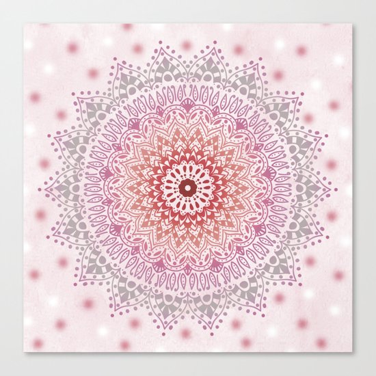 SUMMER MANDALA Canvas Print