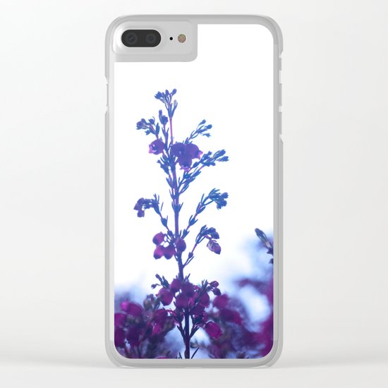 Heather flower #1 #decor #art #society6 Clear iPhone Case