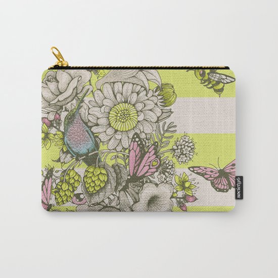 Beauty (eye of the beholder) - striped version Carry-All Pouch