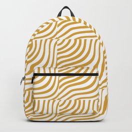 Golden Striped Shells  Backpack