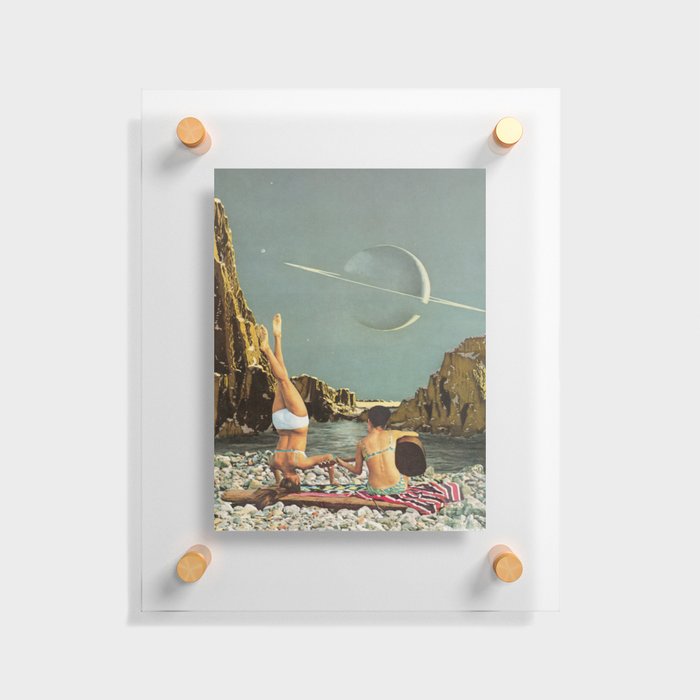 Serenade to Saturn Floating Acrylic Print