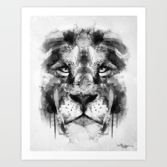 The King. Art Print