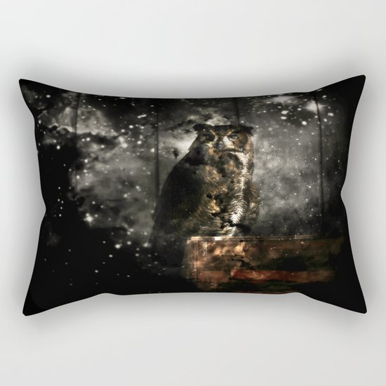 Owl Eyes on You Rectangular Pillow