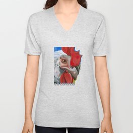 Chicken V Neck T Shirt