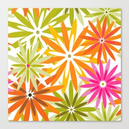 Floral pattern Canvas Print