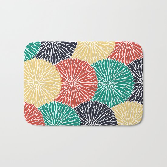 Flower Infusion 2 Bath Mat