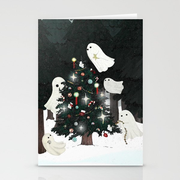 Christmas Spirits Stationery Cards