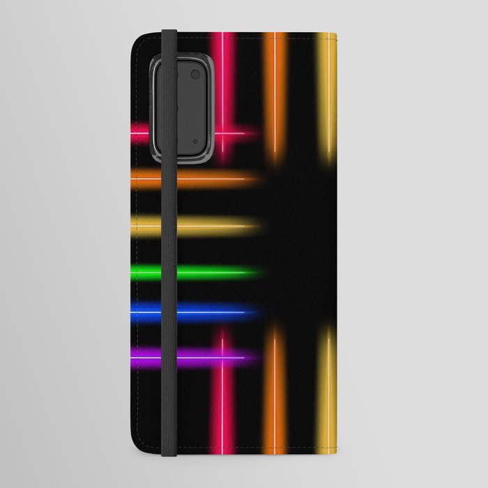 NEON NEEDLES. Android Wallet Case