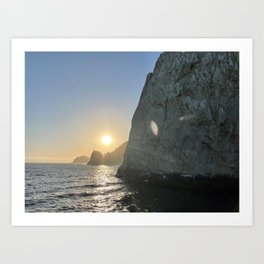 Cabo San Lucas beautiful ocean scape Art Print