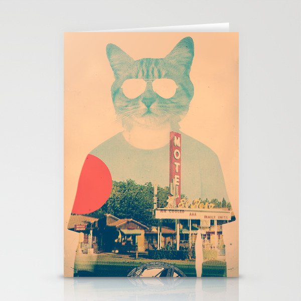 Cool Cat Stationery Cards