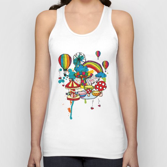 Funfair! Unisex Tank Top