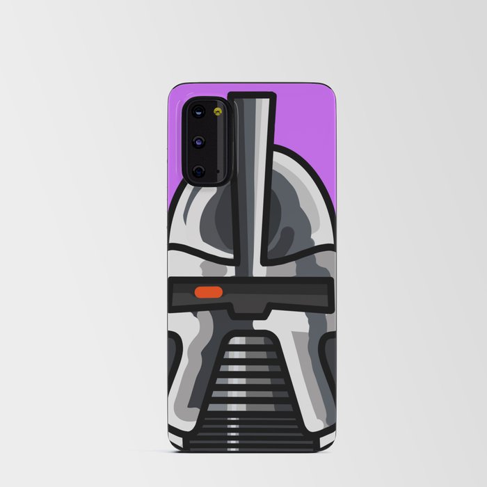 Cylon Galactica soldier robot art print Android Card Case