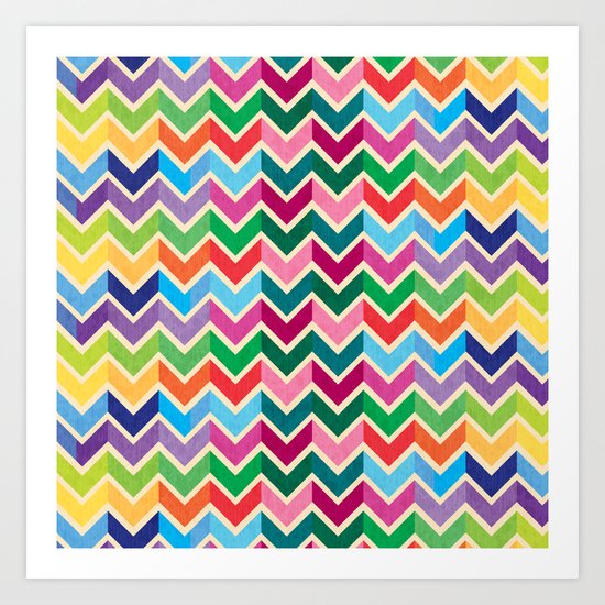 Zig Ah! Zig Ah! Art Print