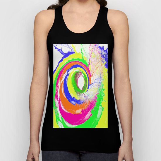 Whirlpool of Colour Unisex Tank Top