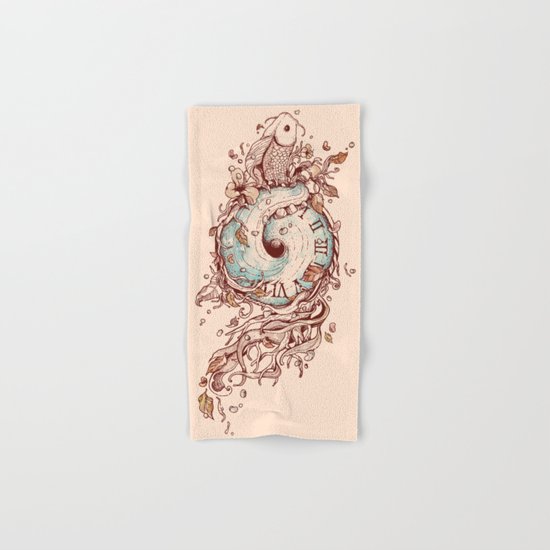 A Temporal Existence Hand & Bath Towel