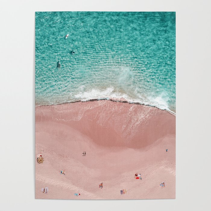 Pink Vacation Poster