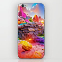 rock barrier iPhone Skin