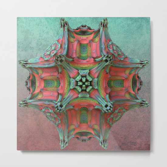 That Odd Flower Metal Print
