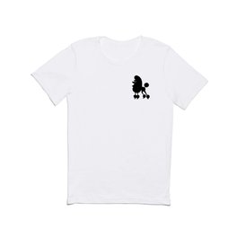 Angry Animals - French Poodle T Shirt